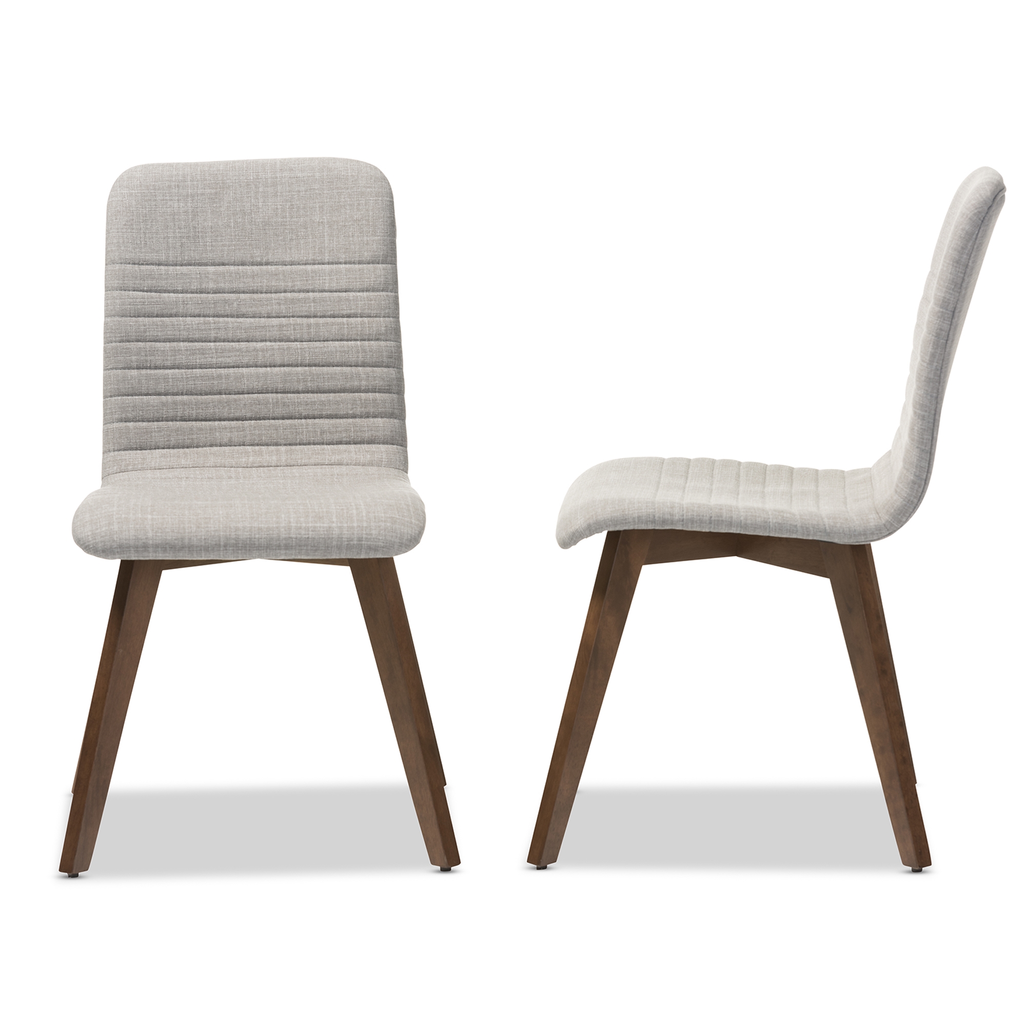 Light wood best sale upholstered dining chairs